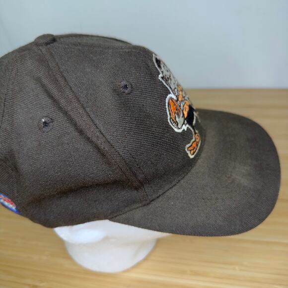 Vintage Apex One NFL Pro Line Cleveland Browns Brownie Elf Hat Snapback Cap 90s - Picture 3 of 11